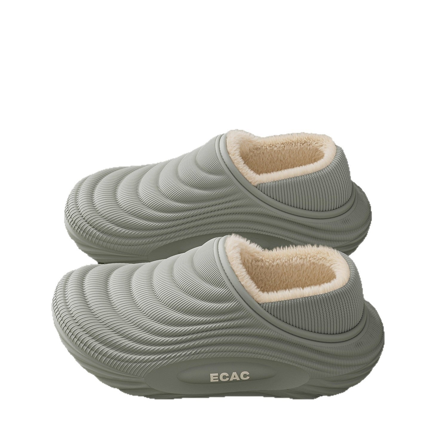 Fleece Lined Waterproof Cotton Slippers