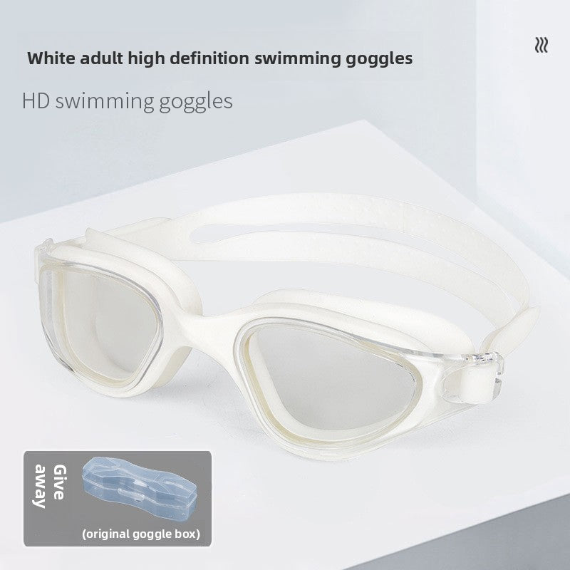 Anti-Fog Swimming Goggles with Wide-Angle HD Vision