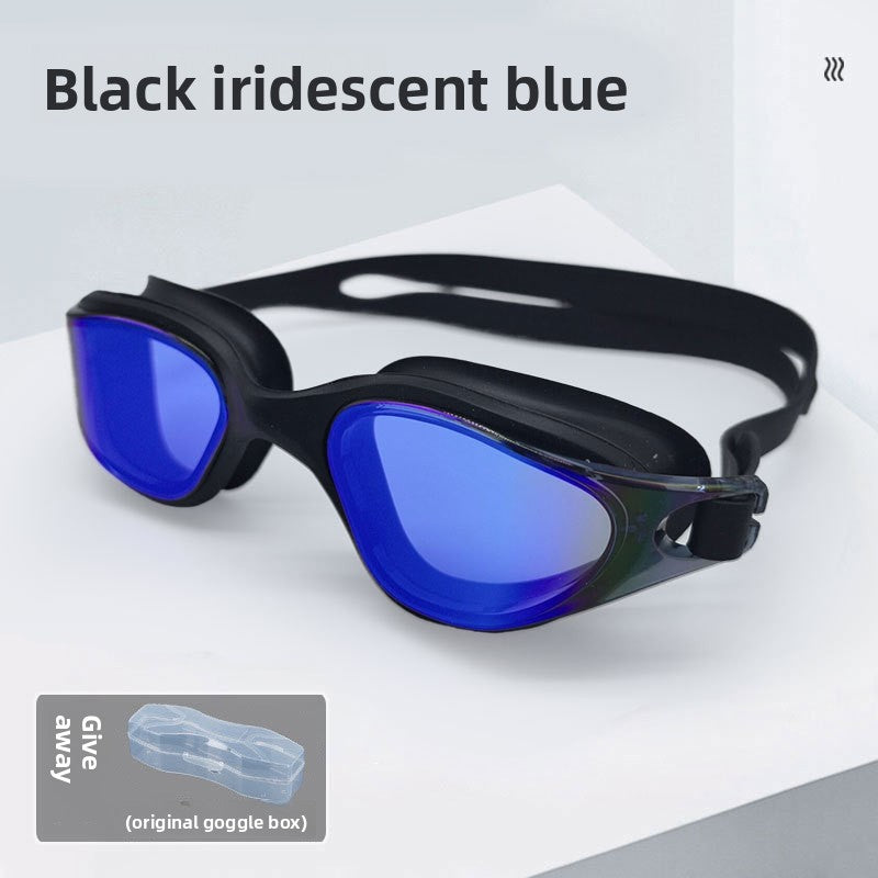 Anti-Fog Swimming Goggles with Wide-Angle HD Vision