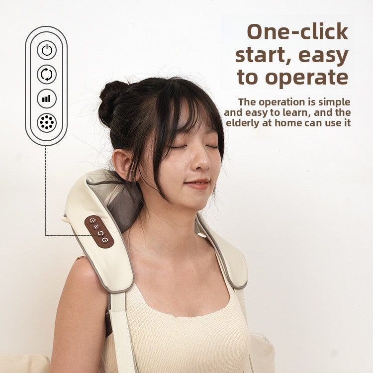 Neck Shoulder Massager with Heat Therapy