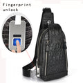 Genuine Leather Anti-Theft Chest Bag