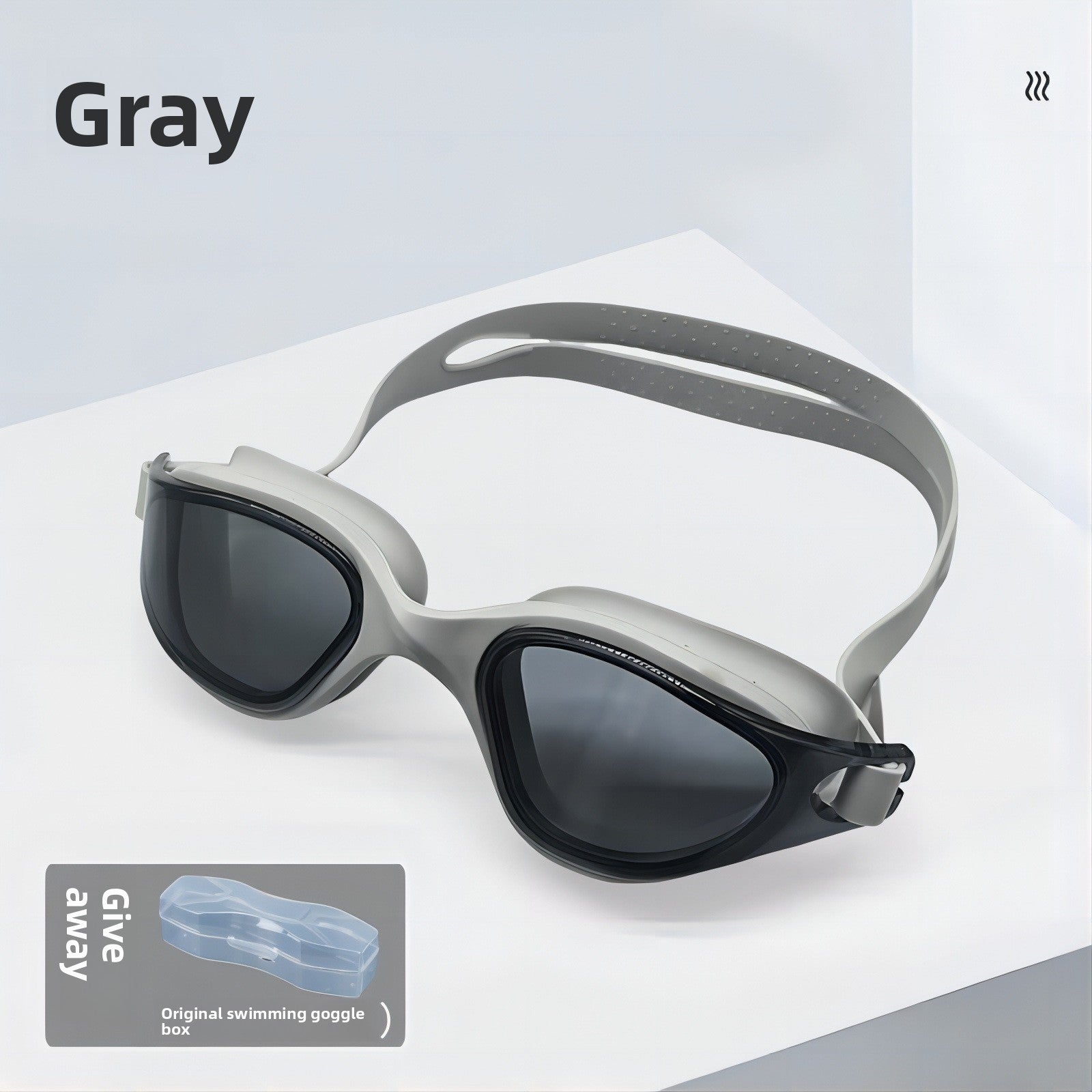 Anti-Fog Swimming Goggles with Wide-Angle HD Vision