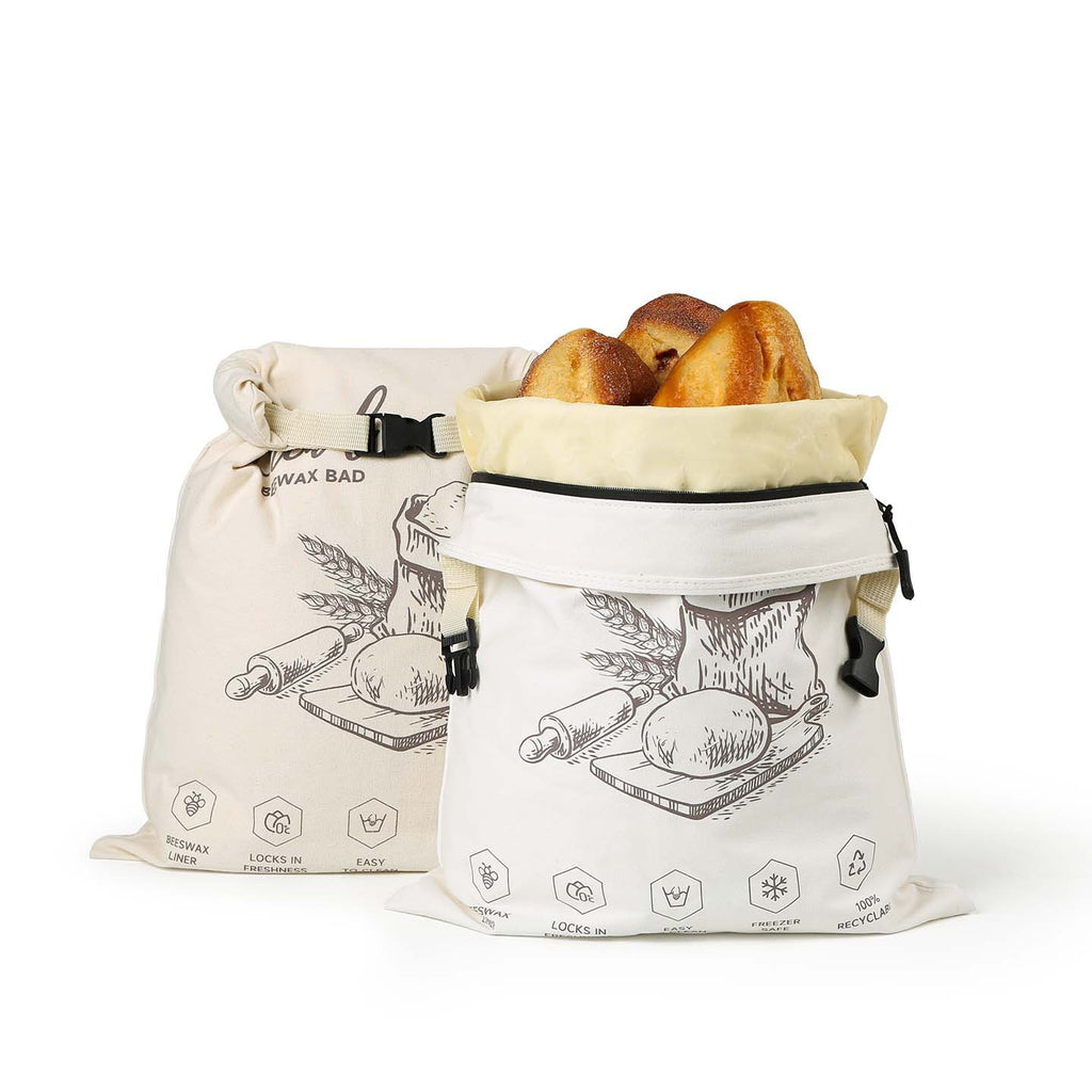 Reusable Beeswax Bread Storage Bag