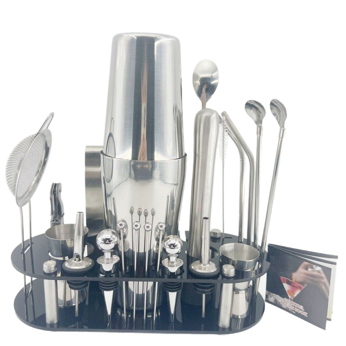 Professional 23-Piece Stainless Steel Bartending Tool Set
